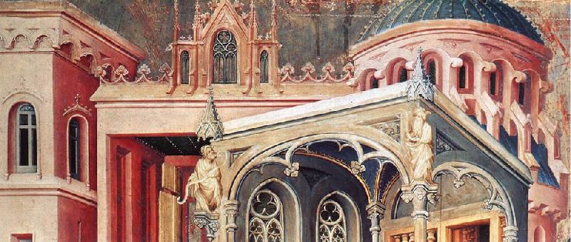 BROEDERLAM, Melchior The Annunciation (detail) fdg